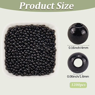 ABS Plastic Imitation Pearl Beads KY-SP0001-58A-1