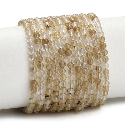 Watermelon Stone Glass Beads Strands G-Z116-A23-3mm-1