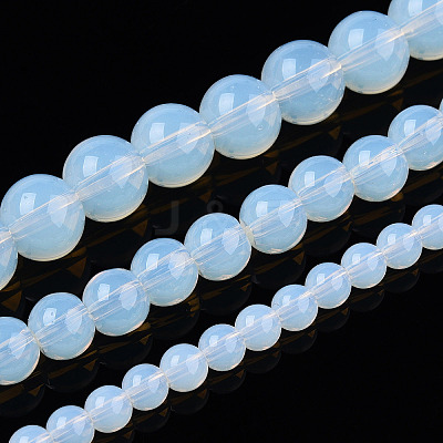Transparent Glass Beads Strands GLAA-T032-T4mm-14-1