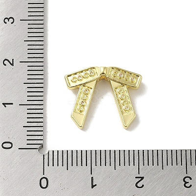 Rack Plating Alloy Beads PALLOY-P304-29G-1