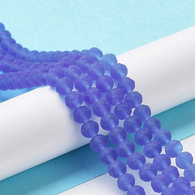 Transparent Glass Beads Strands LS-EGLA-A034-T8mm-MD31-1