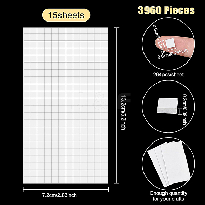 Foam Pad Stickers AJEW-WH0244-19A-1