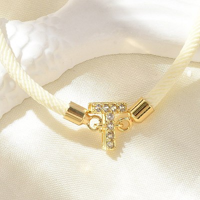 Adjustable Nylon Cord Bracelets X-BJEW-C096-01G-20-1