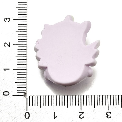 Unicorn Opaque Resin Decoden Cabochons CRES-F034-06-1