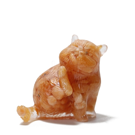 Resin Cat Display Decoration PW-WG58008-08-1