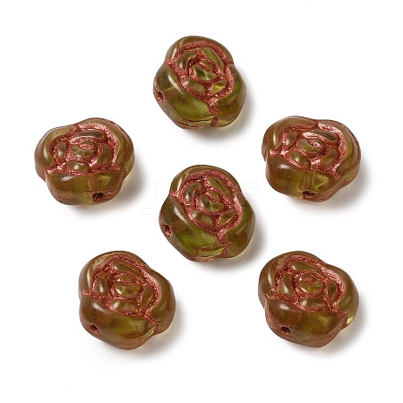 Transparent Lampwork Beads LAMP-P065-01A-09-1