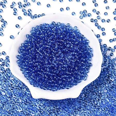 Transparent Colours Glass Seed Beads SEED-C001-02A-04-1
