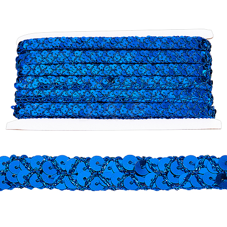 13M Polyester Paillette Elastic Beads OCOR-WH0079-169A-1