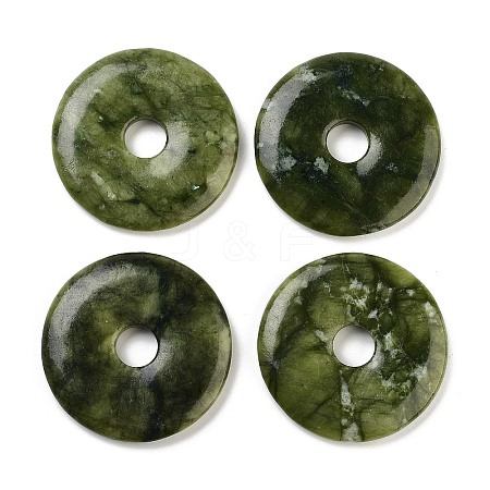 Natural Southern Jade Pendants G-K099-50mm-03-1