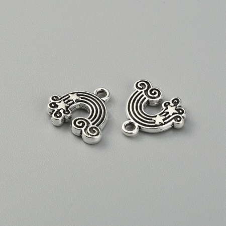 Tibetan Style Alloy Charms FIND-CJC0007-07-1