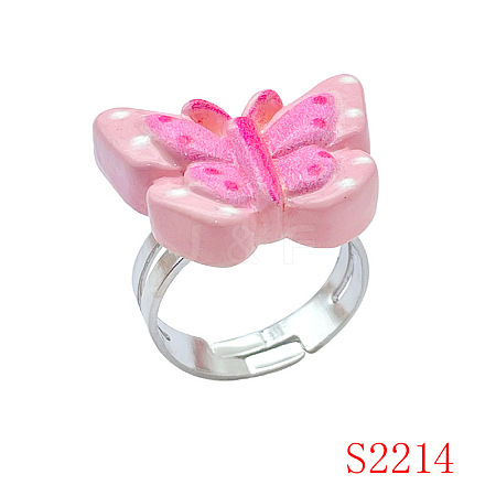 Easter Resin with Iron Finger Rings for Girl FS-WG45AD0-07-1