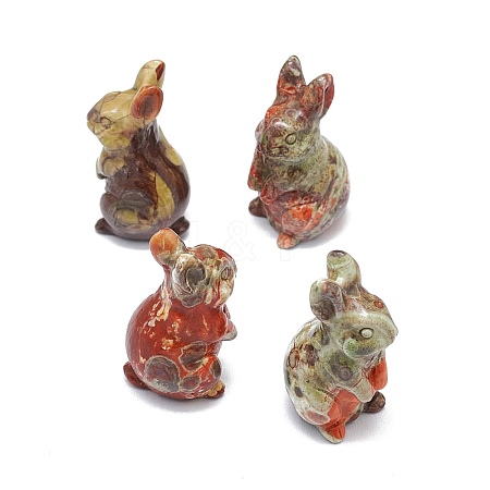 Natural Ocean Jasper Sculpture Display Decorations G-F719-36F-1