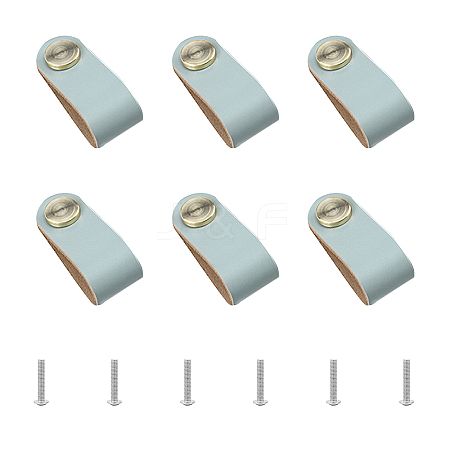 Leather Handle LS-DIY-WH0182-20D-1