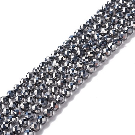 Terahertz Stone Beads Strands  G-A021-10-1