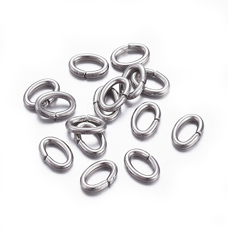 400Pcs 304 Stainless Steel Open Jump Rings STAS-ZF0001-26G-1