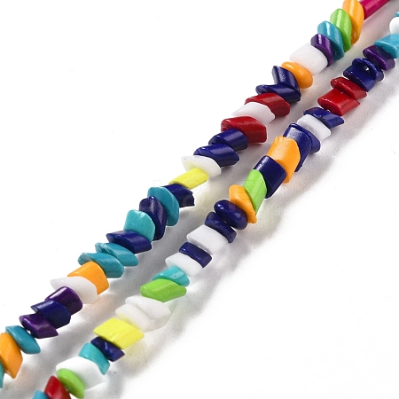 Glass Beads Strands LAMP-F022-01D-1