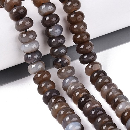 Natural Agate Beads Strands G-Q613-01E-03-1