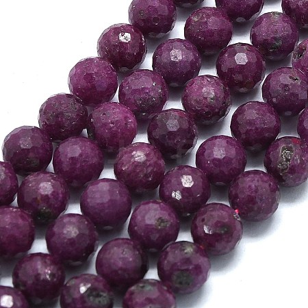 Natural Ruby Beads Strands G-G106-C14-07-1