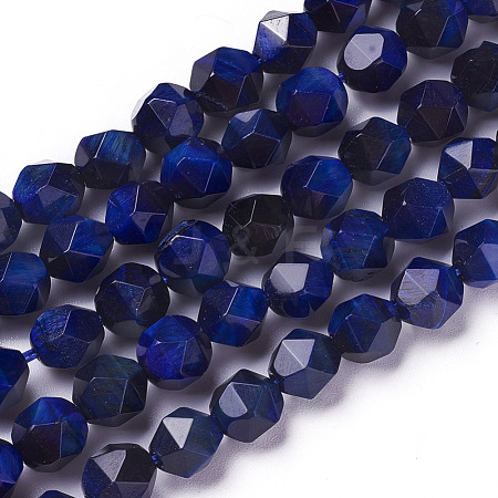 Natural Tiger Eye Beads Strands G-I217-B-01B-1