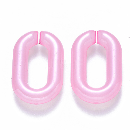 Imitation Jelly Acrylic Linking Rings OACR-S036-006A-F06-1