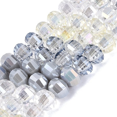 Electroplate Mixed Styles Glass Beads Strands EGLA-N022-14A-A07-1