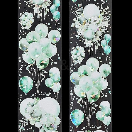 Flower PET Waterproof Stickers STIC-P015-A04-1