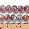 Dyed Natural Carnelian Beads Strands G-G175-A12-01-5