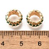 Brass Glass Beads KK-M318-31G-2