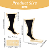 1Pc Foot Shaped Bamboo Anklet Storage Jewelry Rack ODIS-ME0001-01-3