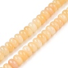 Natural Yellow Jade Beads Strands G-T138-74A-4