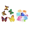 Butterfly DIY PVC Diamond Painting Sticker Kit PW-WGB50C2-01-2