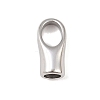 Tarnish Resistant 304 Stainless Steel Cord Ends STAS-N034-16-2