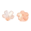 Acrylic Bead Caps OACR-I024-01G-2