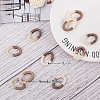 Resin & Wood Link Rings RESI-OL0001-05B-9