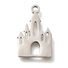 201 Stainless Steel Pendants STAS-R136-11P-1