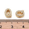 Rack Plating Brass Micro Pave Clear Cubic Zirconia Beads KK-G500-30G-Q-3