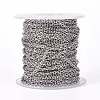 Tarnish Resistant 304 Stainless Steel Cable Chains STAS-I107-05P-2