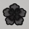 Organza Embroidery Sew on Appliques PATC-WH0008-61C-1