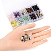 150G 10 Style Natural Gemstone Beads G-FS0002-17-4