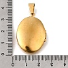 316 Stainless Steel Locket Pendants X-STAS-O132-02G-3
