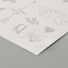 Cool Sexy Body Art Removable Temporary Tattoos Paper Stickers DIY-WH0387-60B-2
