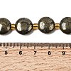 Natural Pyrite Beads Strands G-Z131-H01-01-5