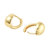 Rack Plating Teardrop Brass Hoop Earrings EJEW-N055-48G-RS-2