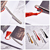   DIY Tibetan Style Alloy Bookmark Making DIY-PH0019-35-6