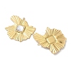 Natural Freshwater Shell Pendants SA-CBA11D7-16A-G-2