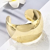 Brass Cuff Open Bangles BJEW-M060-03G-5