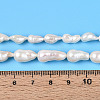 Natural Baroque Keshi Pearl Beads Strands PEAR-S020-F14-03-5