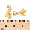Brass Micro Pave Cubic Zirconia Pendants X-KK-A252-26B-G-3