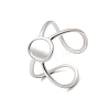 304 Stainless Steel Ring Components LS-RJEW-P188-01A-P-1