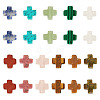 22Pcs 11 Styles Natural & Synthetic Mixed Gemstone Beads G-TA0002-52-2